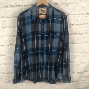 NWOT JNGO Checker Flannel Sz XL